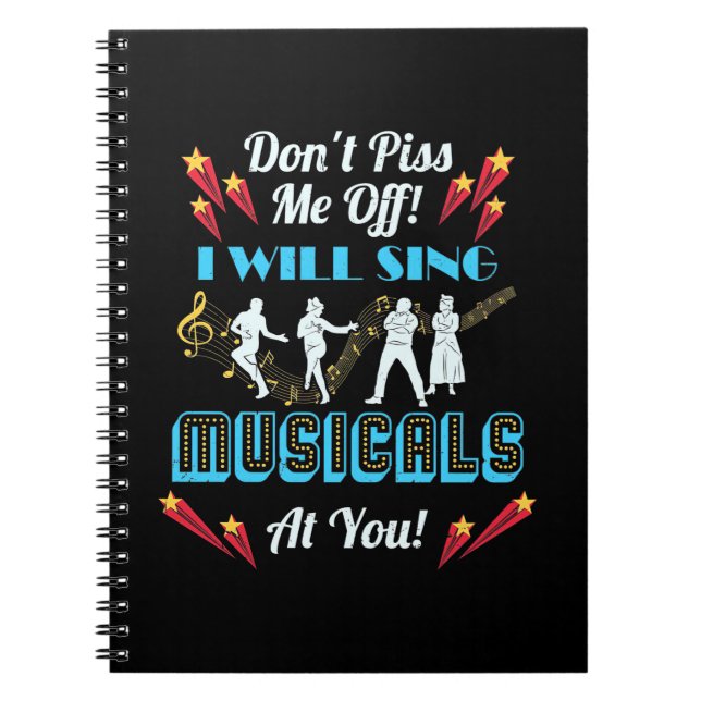 Nicht ich von Musicals Notizblock (Vorderseite)