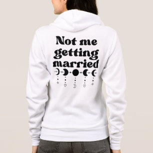 Nicht ich werde heiraten lustig hoodie