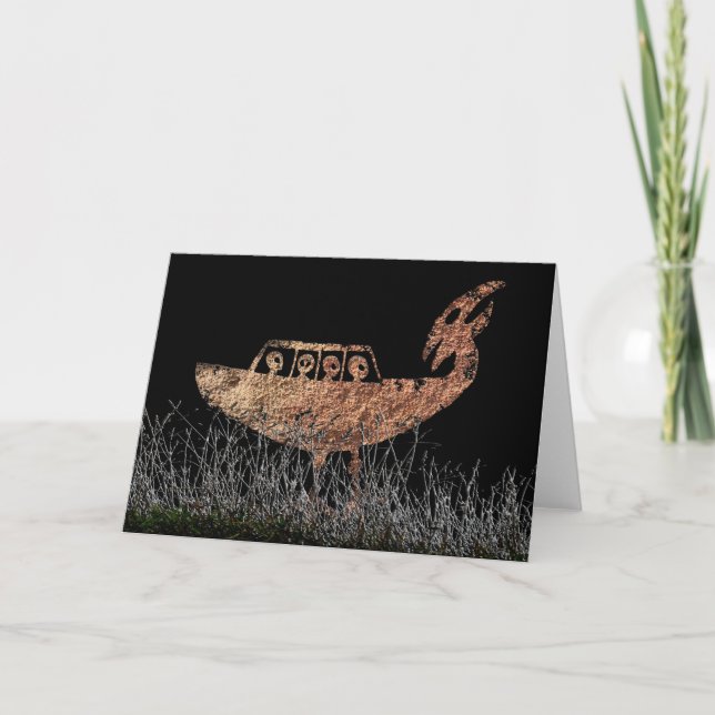 Nicht identifiziertes Flying-Objekt Karte (Vorderseite)