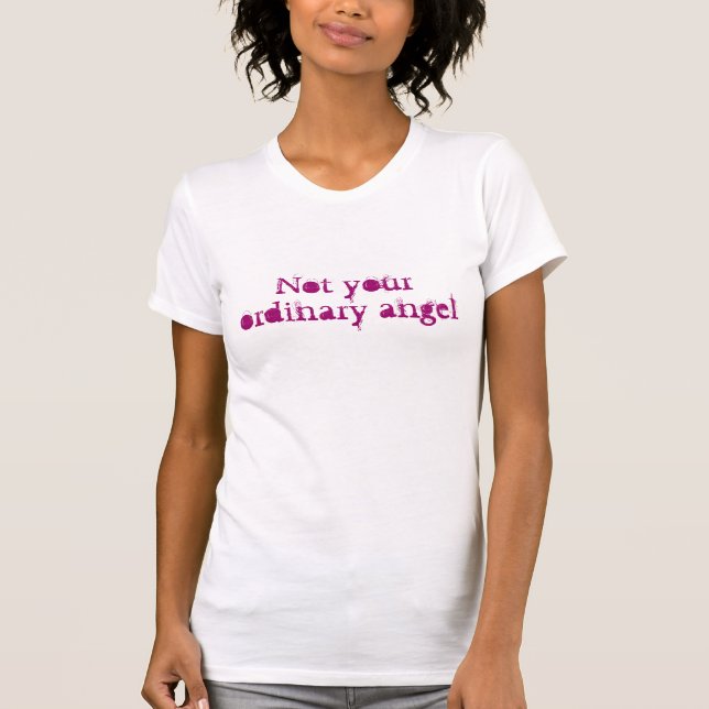 Nicht Ihr gewöhnlicher Engel T-Shirt (Vorderseite)