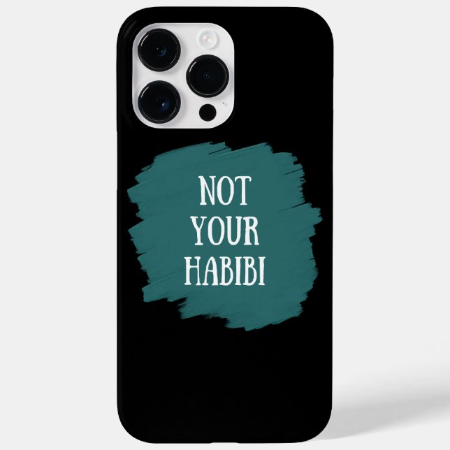Nicht Ihr Habibi Case-Mate iPhone Hülle (Rückseite)