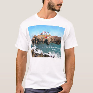 Nicht Ihr normaler Klumpen-Leuchtturm-T - Shirt