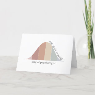 Nicht Ihr Psychologe an der Schule Dankeskarte