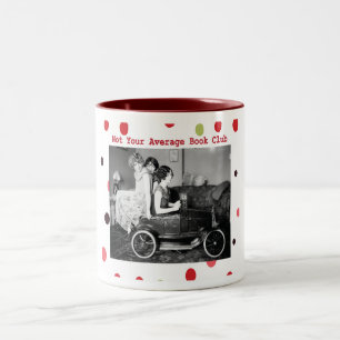 Nicht Ihre durchschnittliche Buchgemeinschaft Zweifarbige Tasse