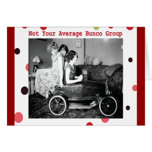 nicht Ihre durchschnittliche bunco Gruppe