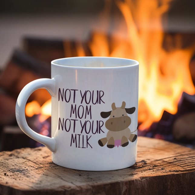 Nicht Ihre Mama Nicht Ihre Milch Vegan Kaffeetasse (Von Creator hochgeladen)