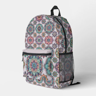 Nicht Ihre normalen Schneeflocken Bedruckter Rucksack