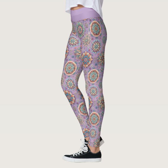 Nicht Ihre normalen Schneeflocken IV Leggings (Links)