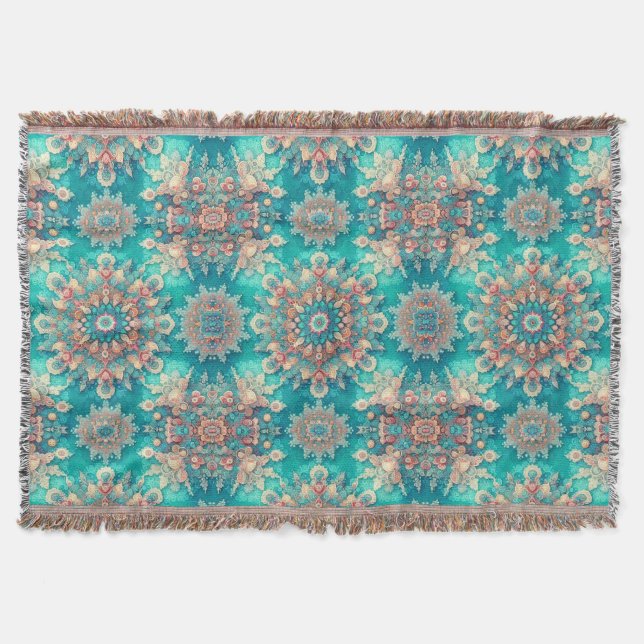 Nicht Ihre üblichen Schneeflocken V Decke (Vorderseite)