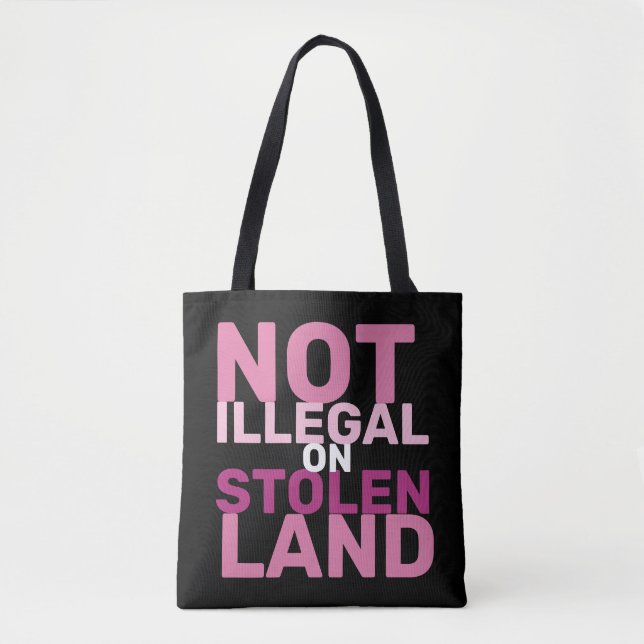 Nicht illegal auf gestohlenen Land No Kings Day Pr (Vorderseite)