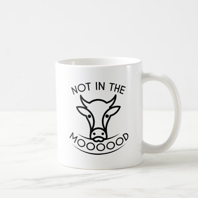 Nicht im Moood Kaffeetasse (Rechts)