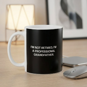 Nicht im Ruhestand befindlicher professioneller Gr Kaffeetasse