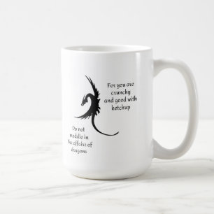 Nicht in die Angelegenheiten der Drachen Tasse ein