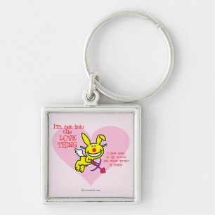 Nicht in die Liebe-Sache Schlüsselanhänger