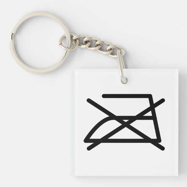 NICHT IRON! SCHLÜSSELANHÄNGER (Vorderseite)