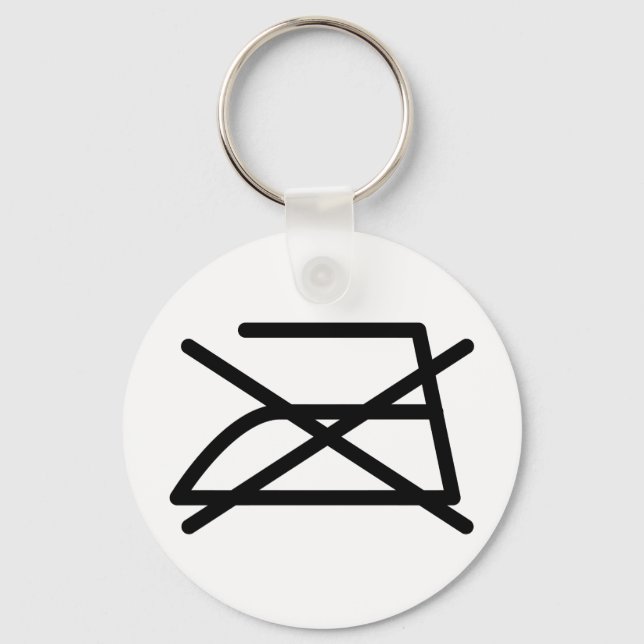 NICHT IRON! SCHLÜSSELANHÄNGER (Vorderseite)