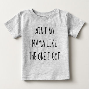 Nicht ist keine Mutter Baby T-Shirt