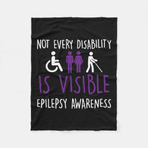Nicht jede Behinderung ist sichtbar Fleecedecke