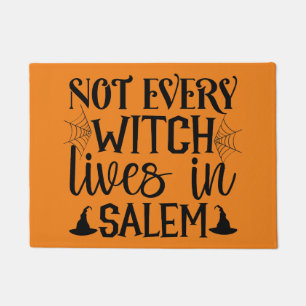 Nicht jede Hexe lebt in Salem Halloween Doormat Fußmatte