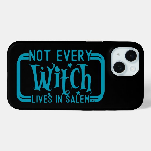 NICHT JEDER WITCH LEBT IN SALEM lustig halloween Case-Mate iPhone Hülle (Rückseite (Horizontal))