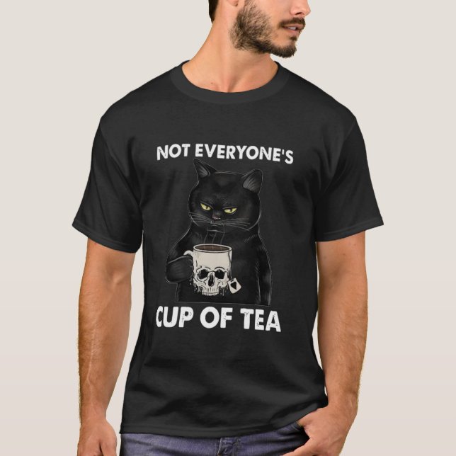 Nicht jedermanns Sache Katze T-Shirt (Vorderseite)