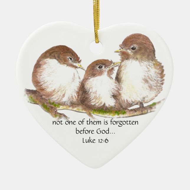 Nicht jemand vergisst vor Gott, Schrift, Angewohnh Keramikornament (Vorne)