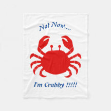 Nicht jetzt... Ich bin Crabby !!!! Decken