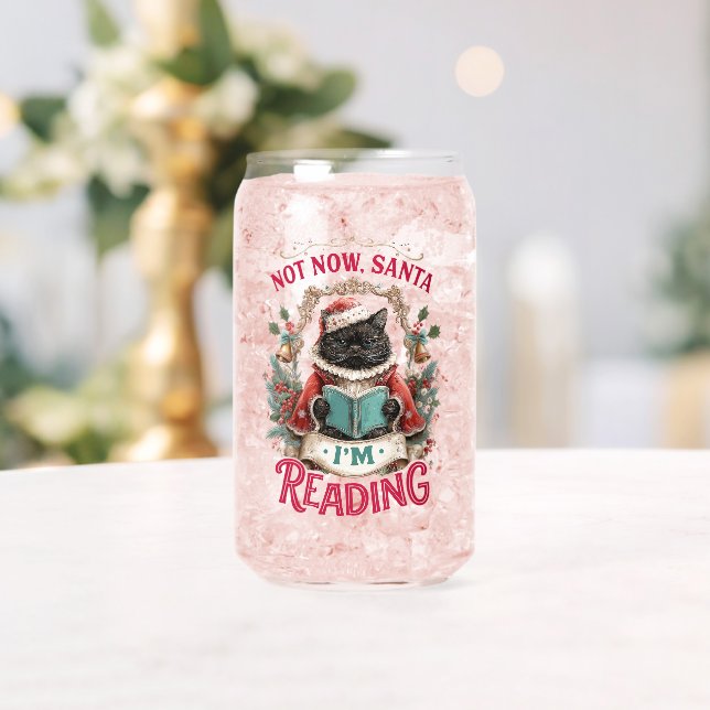 Nicht jetzt, Santa, ich lese gerade Dosenglas (Insitu (Hochzeit))