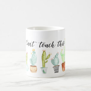 Nicht kann Touch dieser   KaktusWatercolor Kaffeetasse