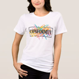 Nicht-Konformität Tri-Blend Shirt