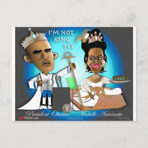 Nicht König Postkarte