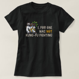 Nicht Kung-Fu-Kampf T-Shirt