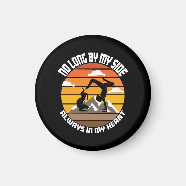 nicht lange an meiner Seite, immer im Herzen Magnet (Vorne)