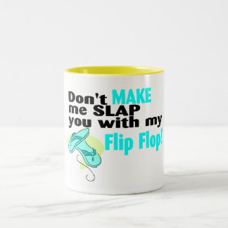 Nicht lassen t mich Sie mit meinem schlagen Zweifarbige Tasse