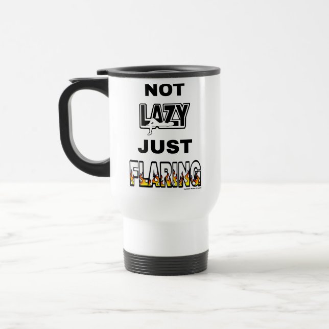 NICHT LAZY NUR FLARING REISEBECHER (Links)