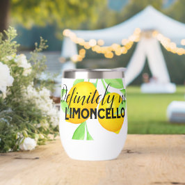 Nicht Limoncello Stemless Wine Tumbler