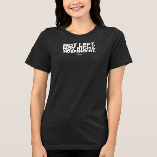 Nicht Links nicht richtiger unabhängiger T - Shirt
