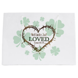 NICHT LUCKY NUR LIEBTE Christlichen St. Patrick's Große Geschenktüte