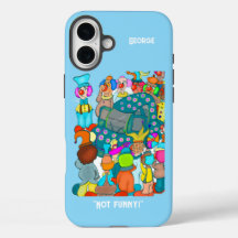 Nicht lustig iPhone Tough Phone Case