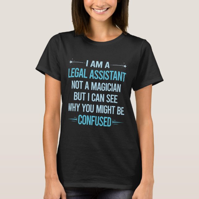 Nicht Magier - Rechtsassistent T-Shirt (Vorderseite)