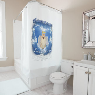 Nicht mehr an meiner Seite, sondern immer im Herze Duschvorhang