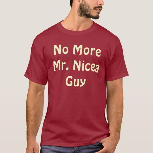 Nicht mehr Herr Nicea Guy T-Shirt (Vorderseite)