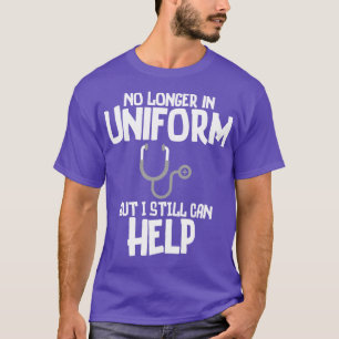 Nicht mehr in Uniform, aber ich kann immer noch T-Shirt