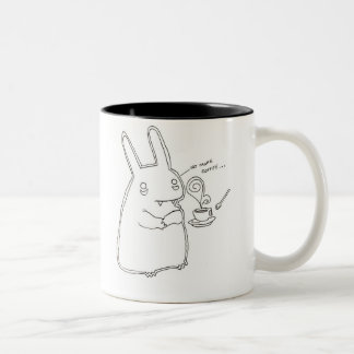 Nicht mehr Kaffee Zweifarbige Tasse