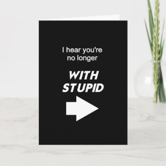 Nicht mehr mit dummem karte