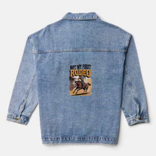 Nicht mein erster Rodeo-Western Jeansjacke
