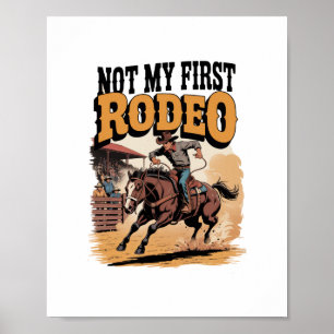 Nicht mein erster Rodeo-Western Poster