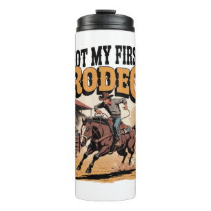 Nicht mein erster Rodeo-Western Thermosbecher