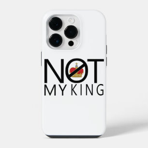 Nicht mein König iPhone 14 Pro Hülle