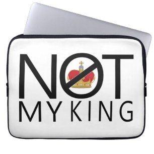 Nicht mein König Laptopschutzhülle